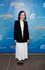 ZOE LISTER-JONES at Soft Power Premiere in Los Angeles 05/16/2018