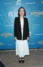 ZOE LISTER-JONES at Soft Power Premiere in Los Angeles 05/16/2018