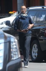 ZOE SALDANA Out and About in Los Angeles 05/26/2018