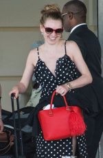 ZOE SALMON At Airport in Barbados 04/30/2018