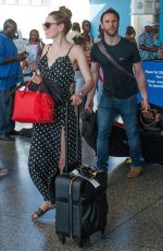 ZOE SALMON At Airport in Barbados 04/30/2018
