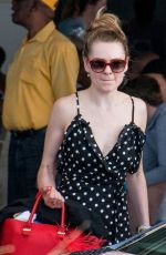 ZOE SALMON At Airport in Barbados 04/30/2018