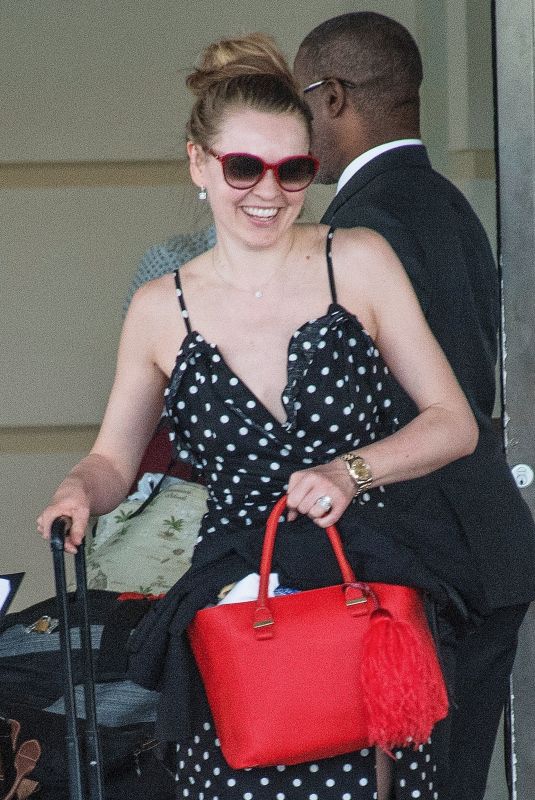 ZOE SALMON At Airport in Barbados 04/30/2018