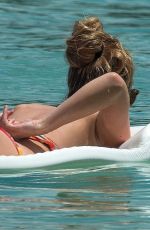 ZOE SALMON in Bikini Paddle Boarding in Barbados 04/30/2018