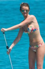 ZOE SALMON in Bikini Paddle Boarding in Barbados 04/30/2018