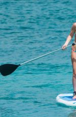 ZOE SALMON in Bikini Paddle Boarding in Barbados 04/30/2018