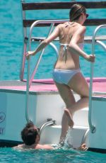 ZOE SALMON in Swimsuit at a Beach in Barbados 04/05/2018