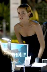 ZOEY DEUTCH Arrives at U2 Concert in Inglewood 05/16/2018