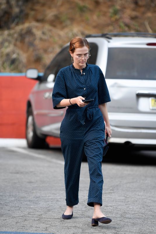 ZOEY DEUTCH Out and About in West Hollywood 05/22/2018