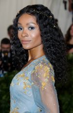 ZURI HALL at MET Gala 2018 in New York 05/07/2018