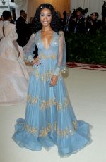 ZURI HALL at MET Gala 2018 in New York 05/07/2018