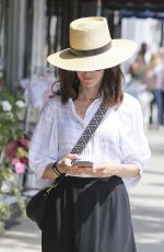 ABIGAIL SPENCER Out Shopping in Los Angeles 06/04/2018
