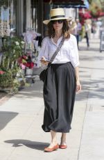 ABIGAIL SPENCER Out Shopping in Los Angeles 06/04/2018