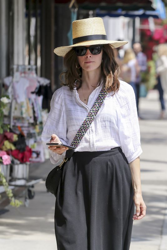 ABIGAIL SPENCER Out Shopping in Los Angeles 06/04/2018