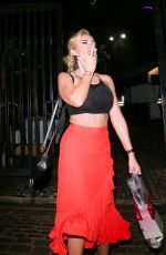 AISLEYNE HORGAN WALLACE Leaves Love Island Party 06/04/2018