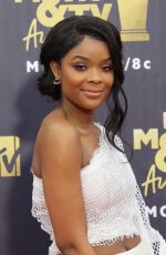 AJIONA ALEXUS at 2018 MTV Movie and TV Awards in Santa Monica 06/16/2018
