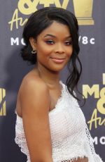 AJIONA ALEXUS at 2018 MTV Movie and TV Awards in Santa Monica 06/16/2018