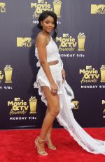 AJIONA ALEXUS at 2018 MTV Movie and TV Awards in Santa Monica 06/16/2018