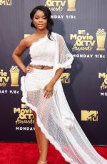 AJIONA ALEXUS at 2018 MTV Movie and TV Awards in Santa Monica 06/16/2018