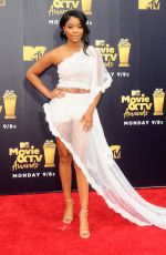 AJIONA ALEXUS at 2018 MTV Movie and TV Awards in Santa Monica 06/16/2018