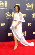 AJIONA ALEXUS at 2018 MTV Movie and TV Awards in Santa Monica 06/16/2018