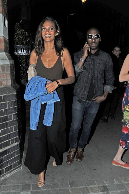 ALESHA DIXON at Chiltern Firehouse in London 06/14/2018