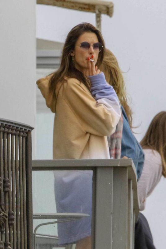 ALESSANDRA AMBROSIO at a Friend