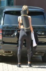 ALESSANDRA AMBROSIO Leaves a Gym in Malibu 06/08/2018