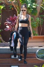 ALESSANDRA AMBROSIO Leaves a Gym in Malibu 06/08/2018