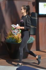 ALESSANDRA AMBROSIO Leaves a Gym in Malibu 06/08/2018