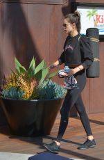 ALESSANDRA AMBROSIO Leaves a Gym in Malibu 06/08/2018