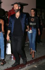 ALESSANDRA AMBROSIO Leaves Moschino Afterparty in Hollywood 06/08/2018