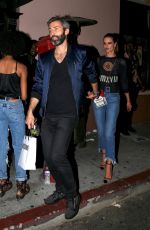 ALESSANDRA AMBROSIO Leaves Moschino Afterparty in Hollywood 06/08/2018