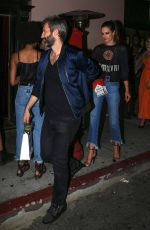 ALESSANDRA AMBROSIO Leaves Moschino Afterparty in Hollywood 06/08/2018