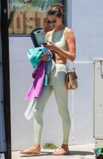 ALESSANDRA AMBROSIO Leaves Yoga Class in Los Angeles 06/11/2018