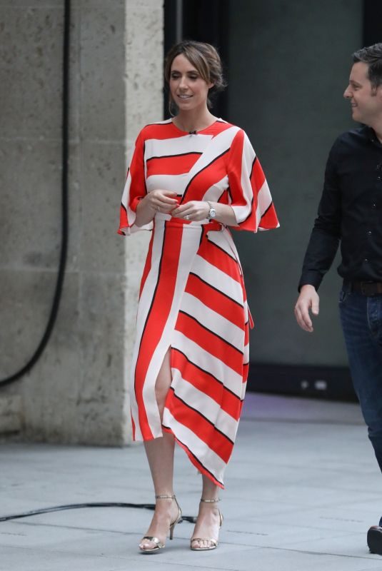 ALEX JONES at The One Show in London 06/06/2018