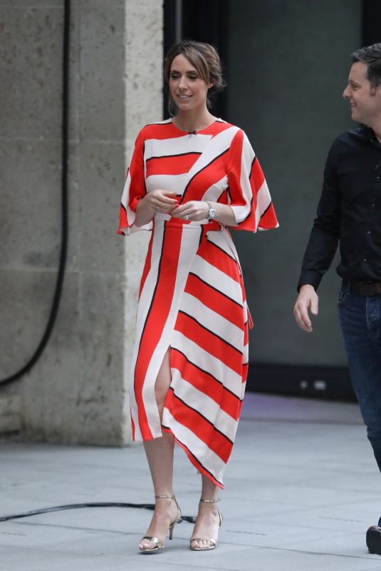 ALEX JONES at The One Show in London 06/06/2018