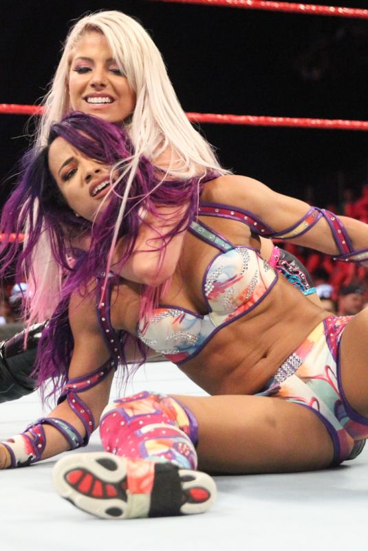 ALEXA BLISS at WWE Raw in Little Rock 06/11/2018