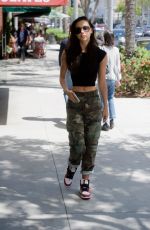 ALEXIS REN at a Dry Bar in Beverly Hills 06/01/2018