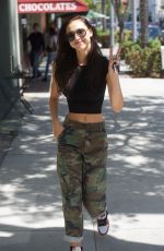 ALEXIS REN at a Dry Bar in Beverly Hills 06/01/2018