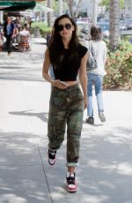 ALEXIS REN at a Dry Bar in Beverly Hills 06/01/2018