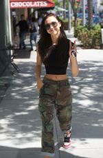 ALEXIS REN at a Dry Bar in Beverly Hills 06/01/2018
