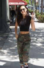 ALEXIS REN at a Dry Bar in Beverly Hills 06/01/2018