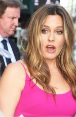 ALICIA SILVERSTONE at Late Show with Stephen Colbert in New York 06/11/2018