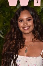 ALISHA BOE at Max Mara WIF Face of the Future in Los Angeles 06/12/2018
