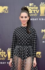 ALISON BRIE at 2018 MTV Movie and TV Awards in Santa Monica 06/16/2018