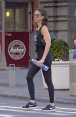 ALISON BRIE Heading to a Gym in New York 06/19/2018