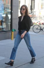 ALISON BRIE in Jeans Out in New York 06/19/2018