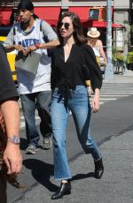 ALISON BRIE in Jeans Out in New York 06/19/2018