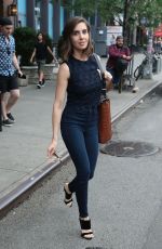 ALISON BRIE Leaves Bowery Hotel in New York 06/18/2018